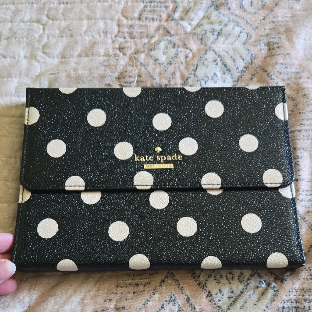 Kate Spade Black and White Polka Dot IPad Mini Case With Keyboard